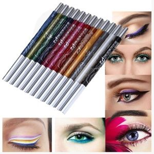 12 Colors Eyebrow Glitter Shadow Lip EyeLiner Penc